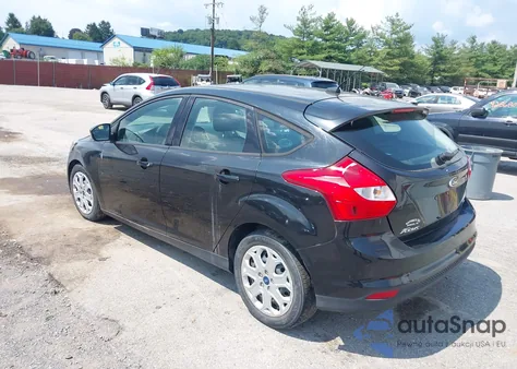 2012 Ford Focus Se z USA, uszkodzony, nr VIN 1FAHP3K28CL306676